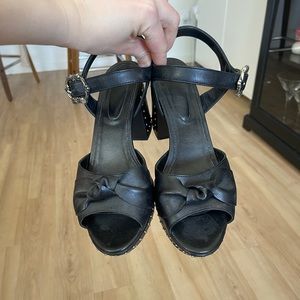 The Kooples leather studded sandals size EU 40 / US 9